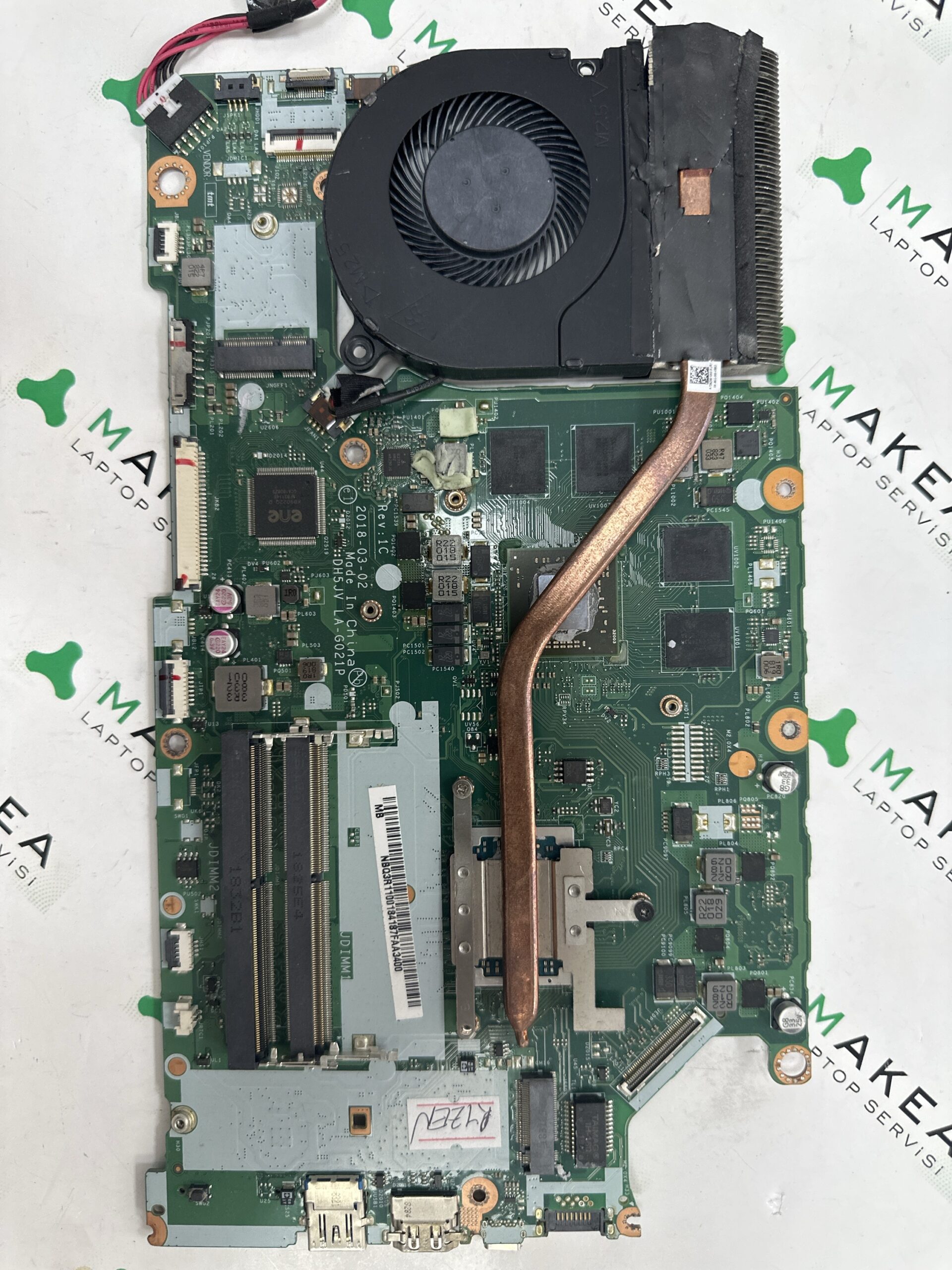 LA-G021P ACER AN515-42 A315-41 laptop anakart LA-G021P anakart DDR4 GPU RX560