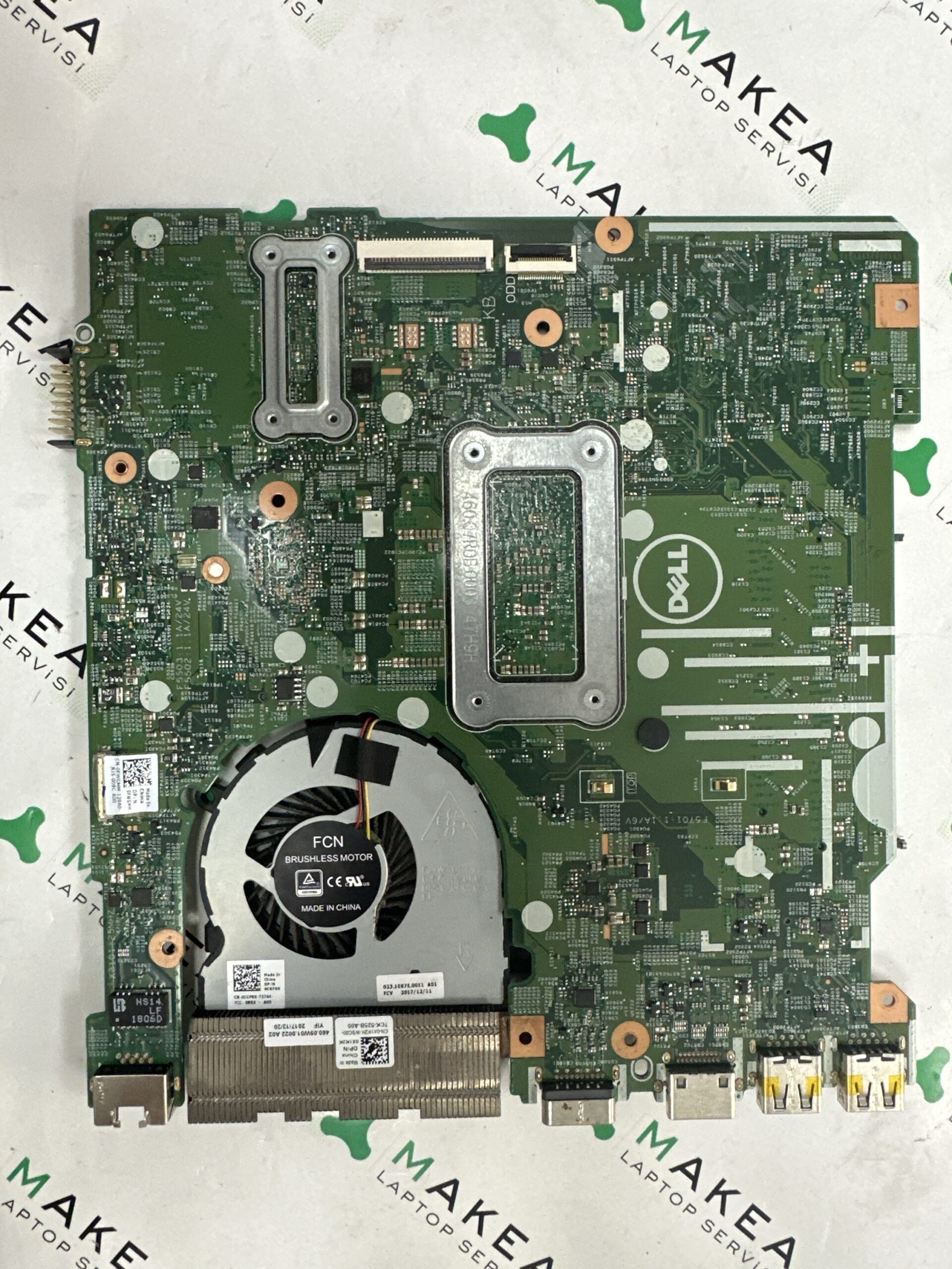 DELL Inspiron 3476 3576 Laptop anakart 17841-1 i5-8250U gpu - Görsel 2