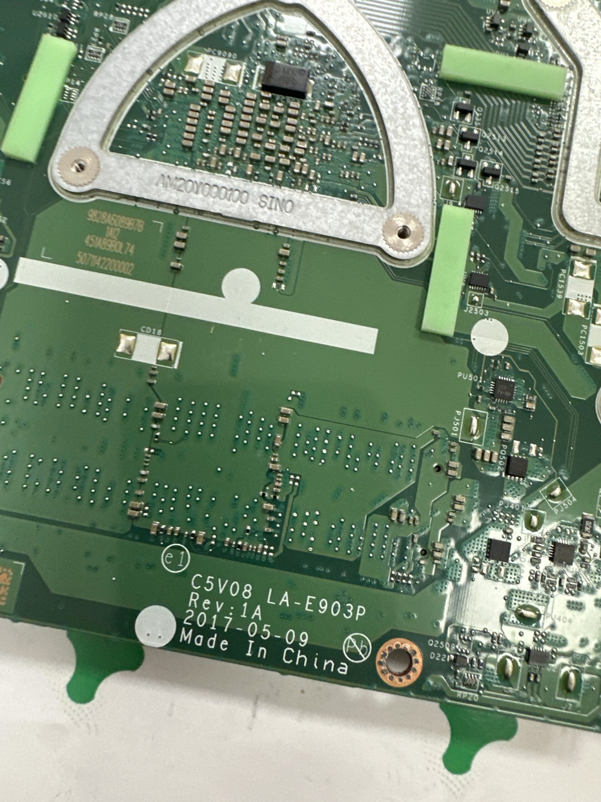 LA-E903P RX-540 2GB anakart Acer Nitro 5 AN515 AN515-41 - Görsel 2