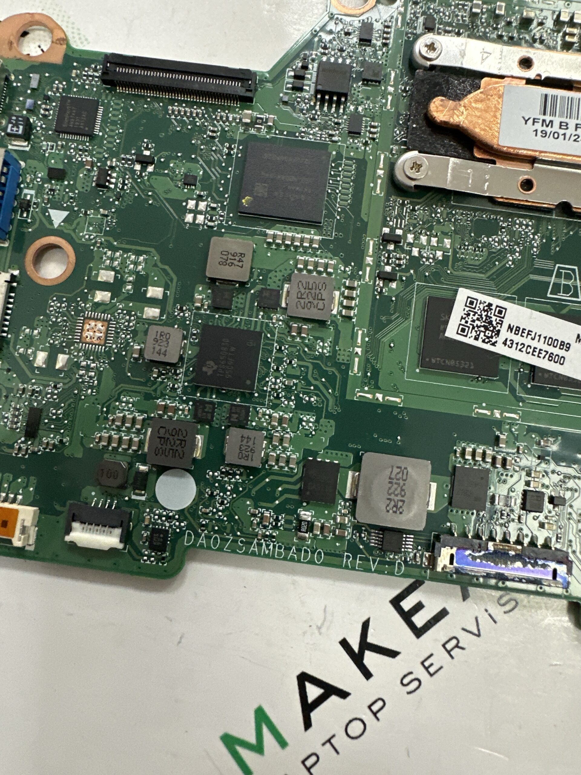 ACER CP713 CB713 anakart DA0ZSAMBAD0 i5 - 8th 64G/-SSD - Görsel 3