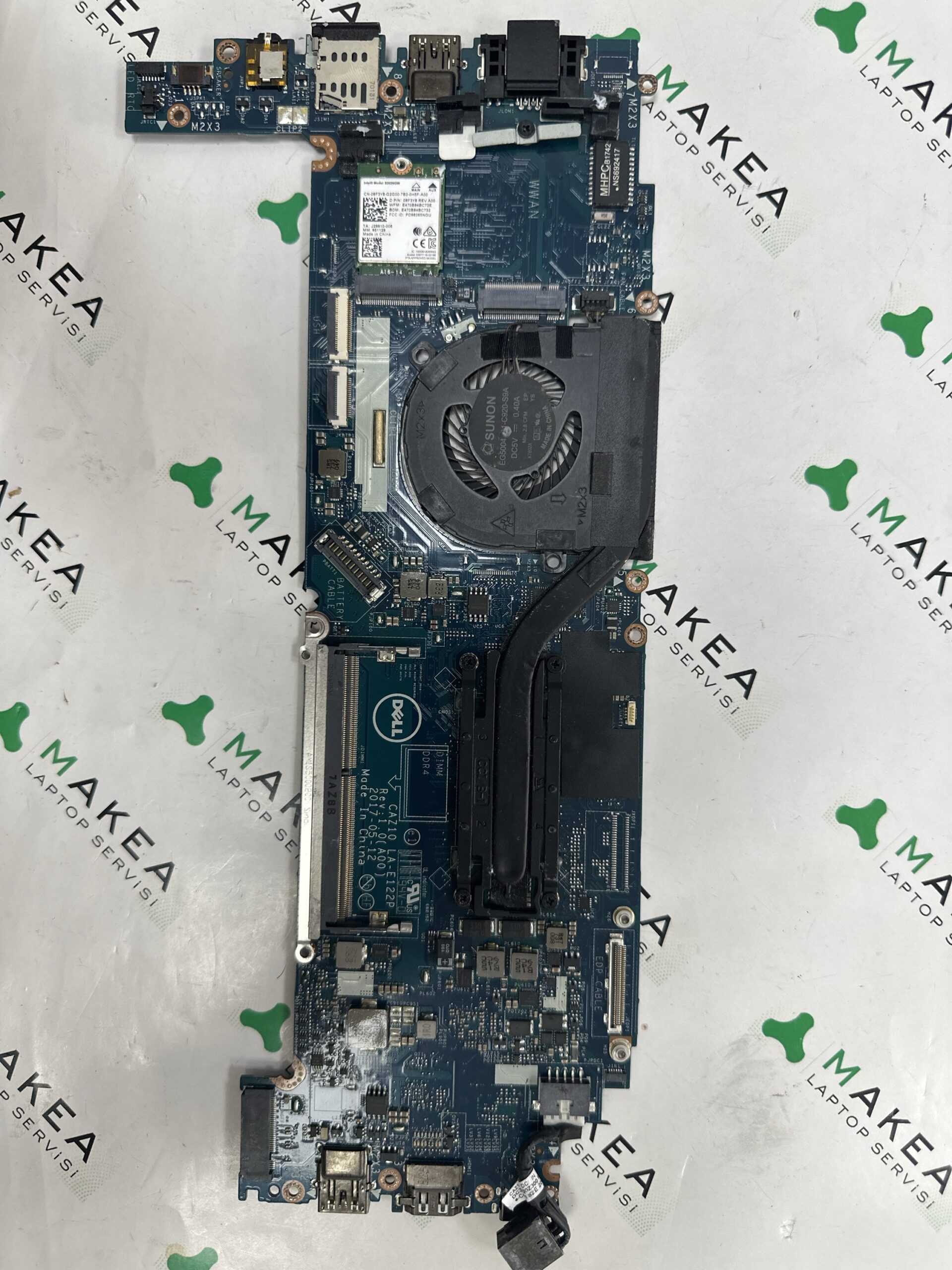 Dell Latitude E7280 LA-E122P SR2EY İ5-6200U LA-E122P anakart