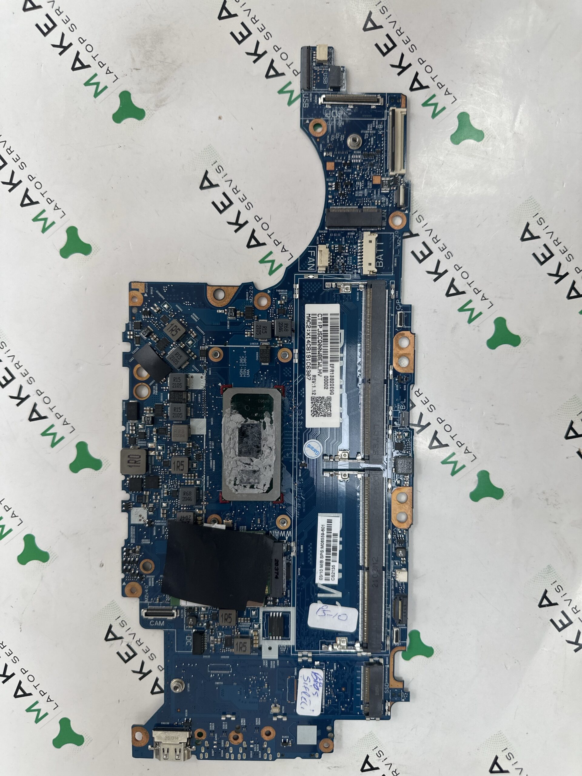 HP 830 G7 840 G7 6050A3136201-MB-A01 i5-10310U Laptop anakart