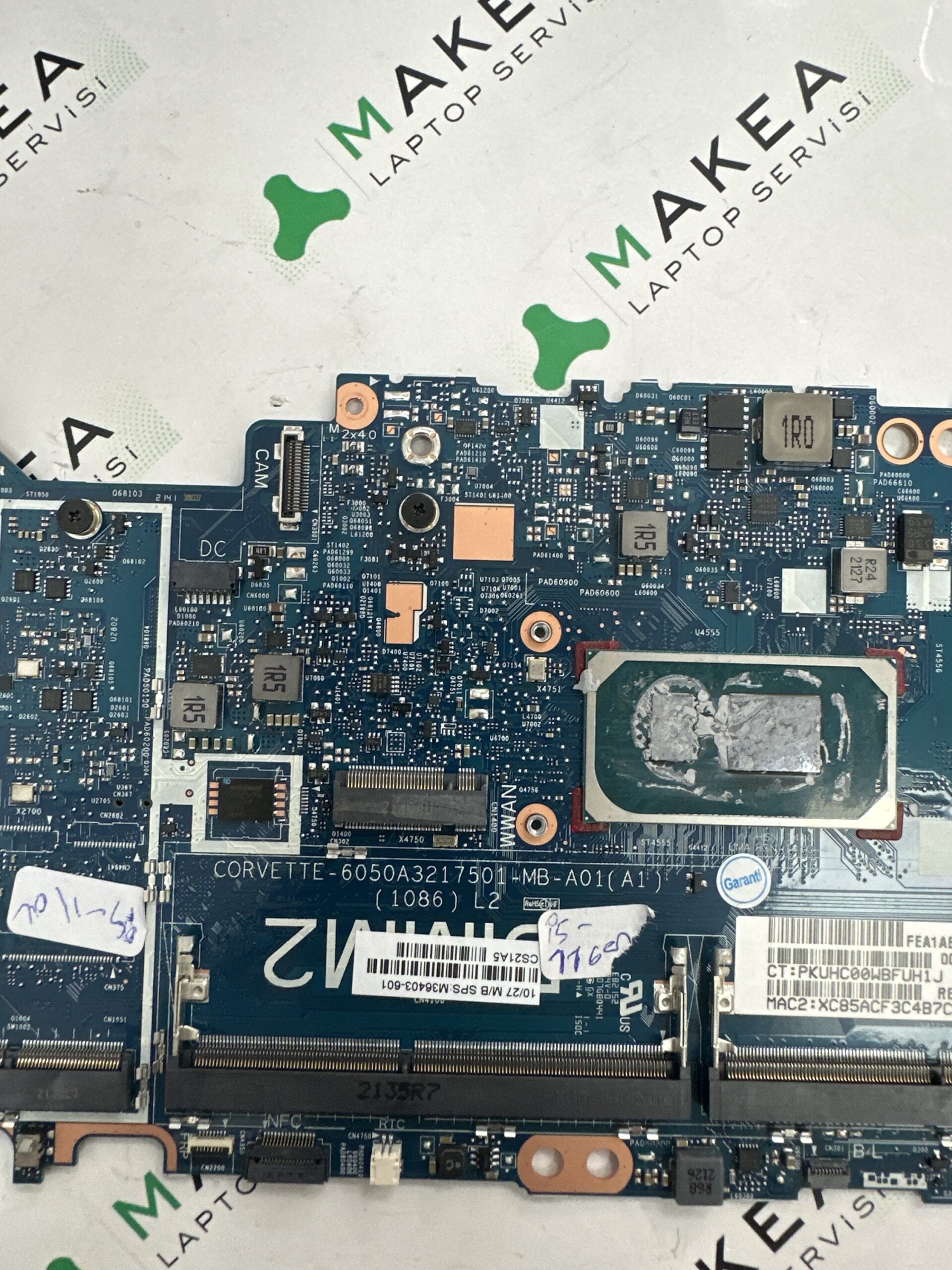 6050A3217501-MB-A01 For HP EliteBook 840 830 G8 Motherboard i5-1145G7 i7-1185G7 - Görsel 2