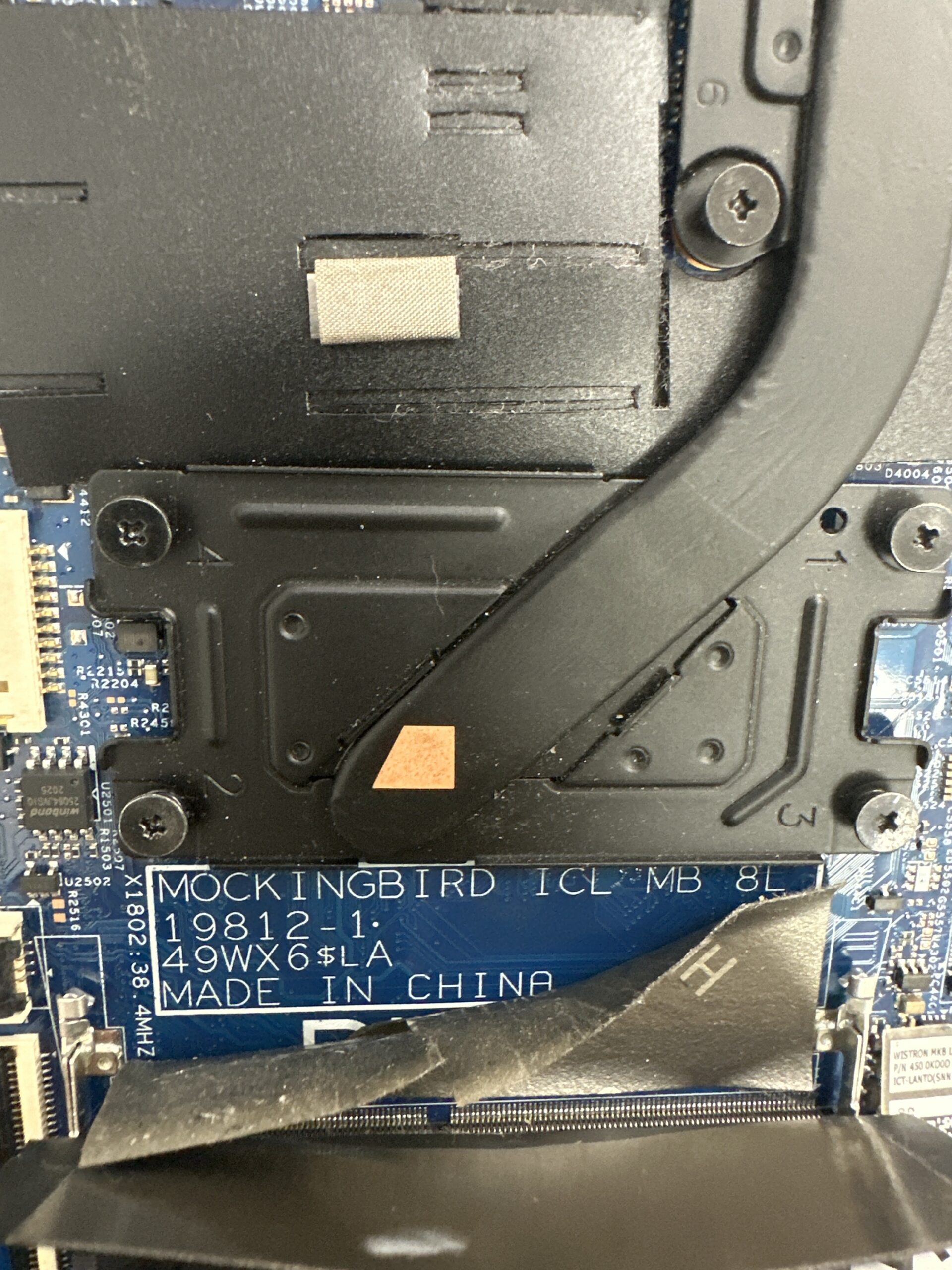 Dell Inspiron-vostro anakart 19812-1 5501 5401 5408 5508 - i7-10 - Görsel 3