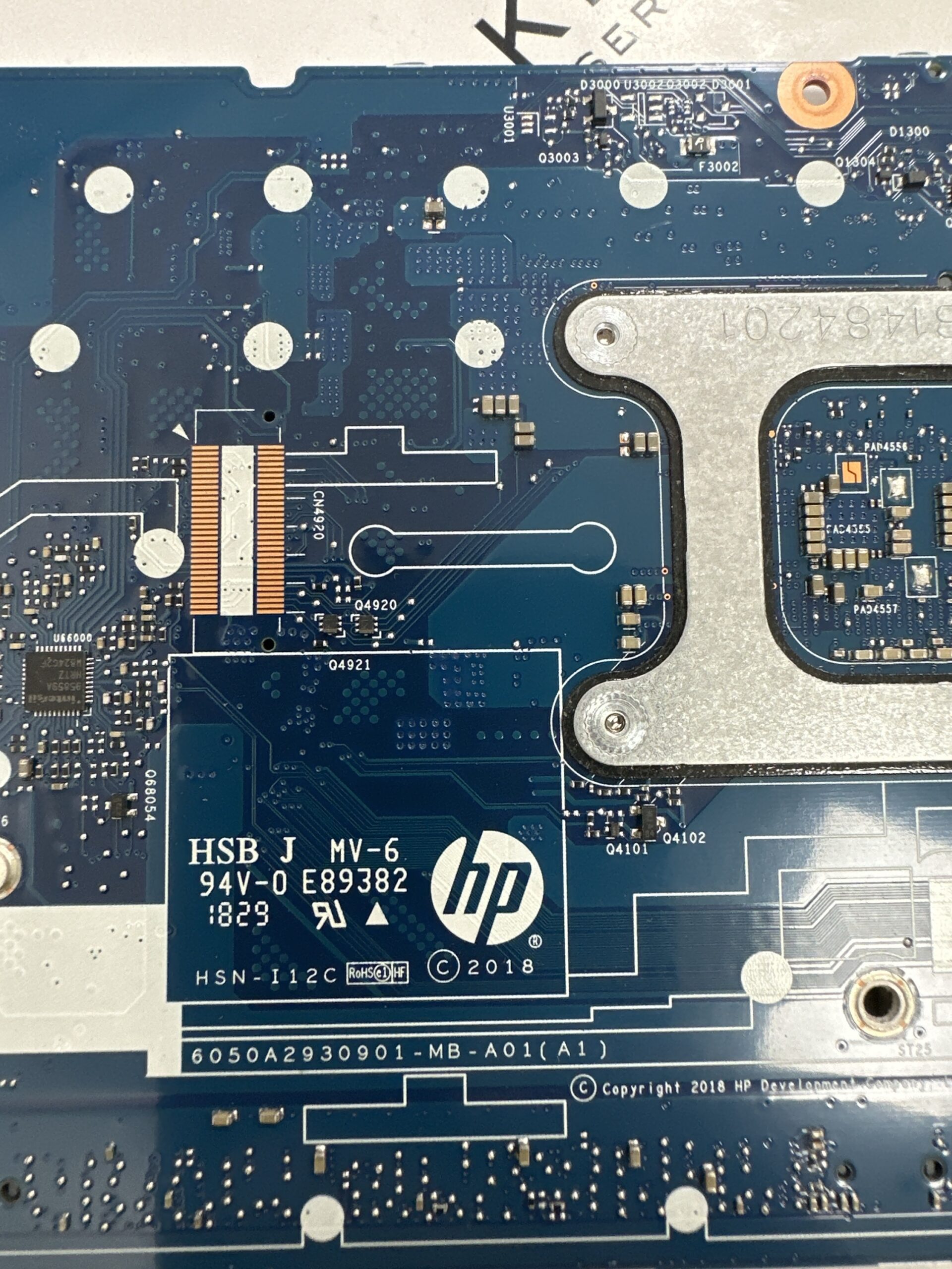 6050A2930901-MB-A01(A1) HP EliteBook 830 G5 anakart i7-8550U - Görsel 3