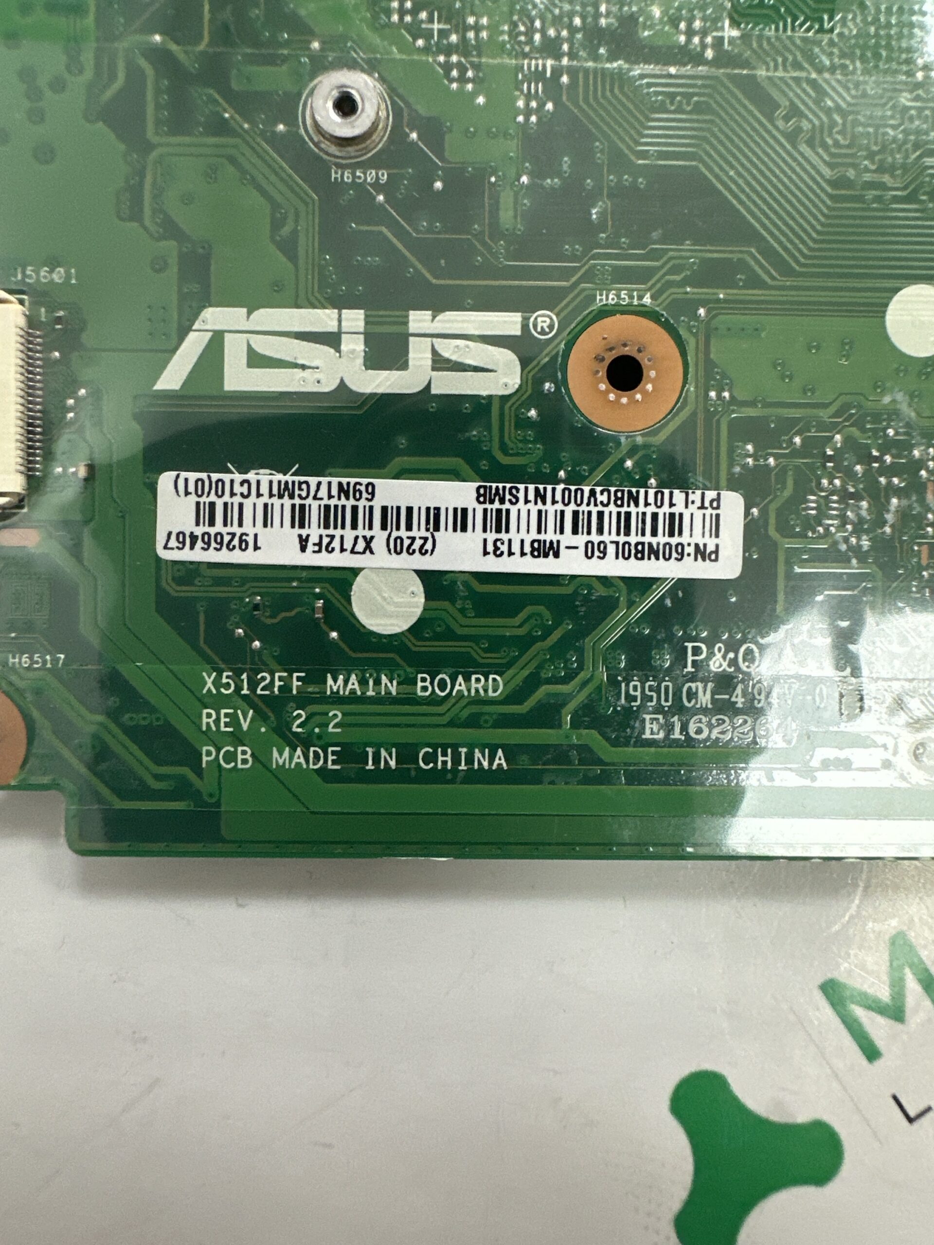 Asus vivobook x512ff anakart rev 2.2 i5 8. Nesil - Görsel 2