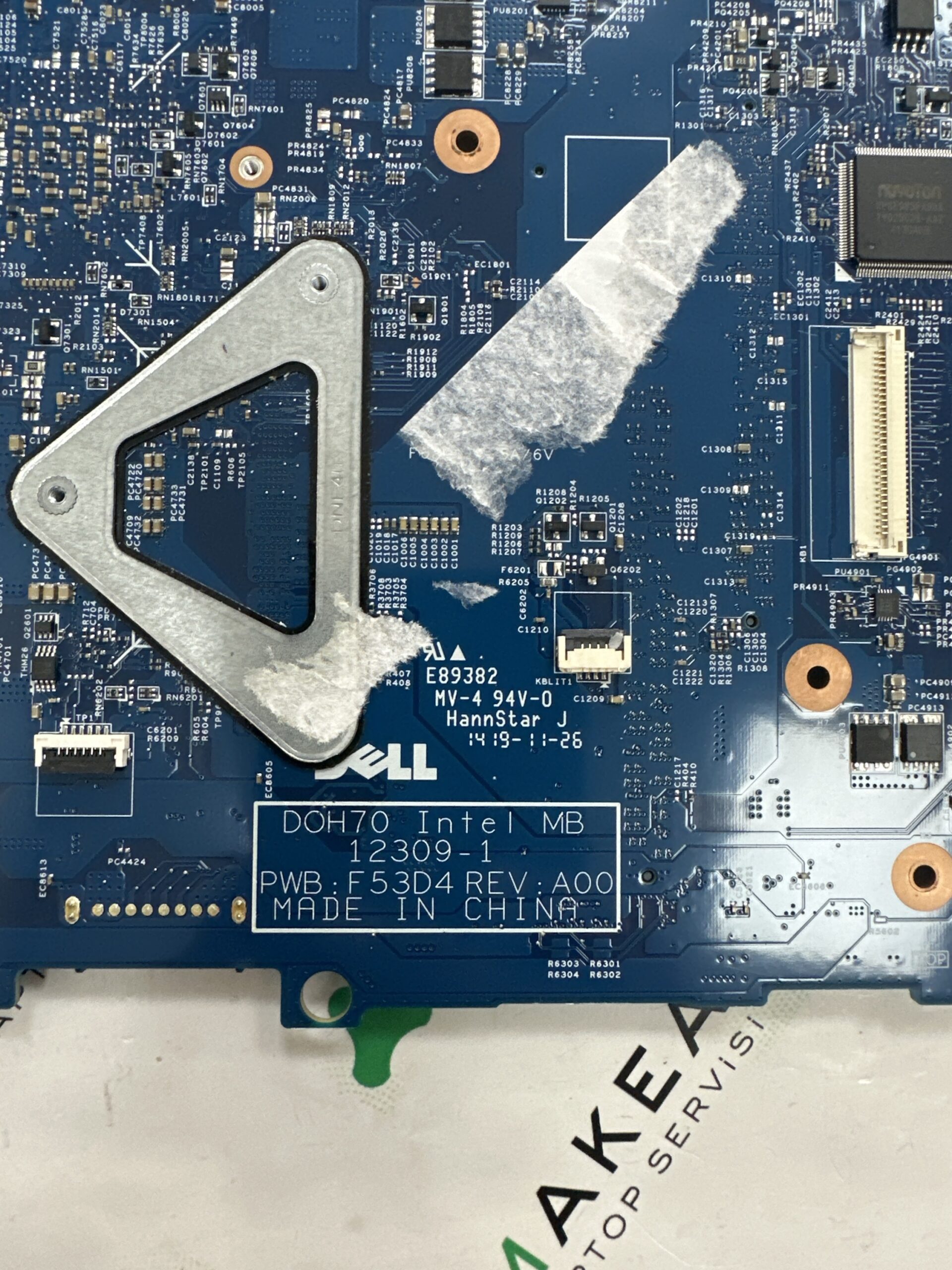 DELL Inspiron 7737 12309-1 SR1EB I7-4510U anakart - Görsel 3