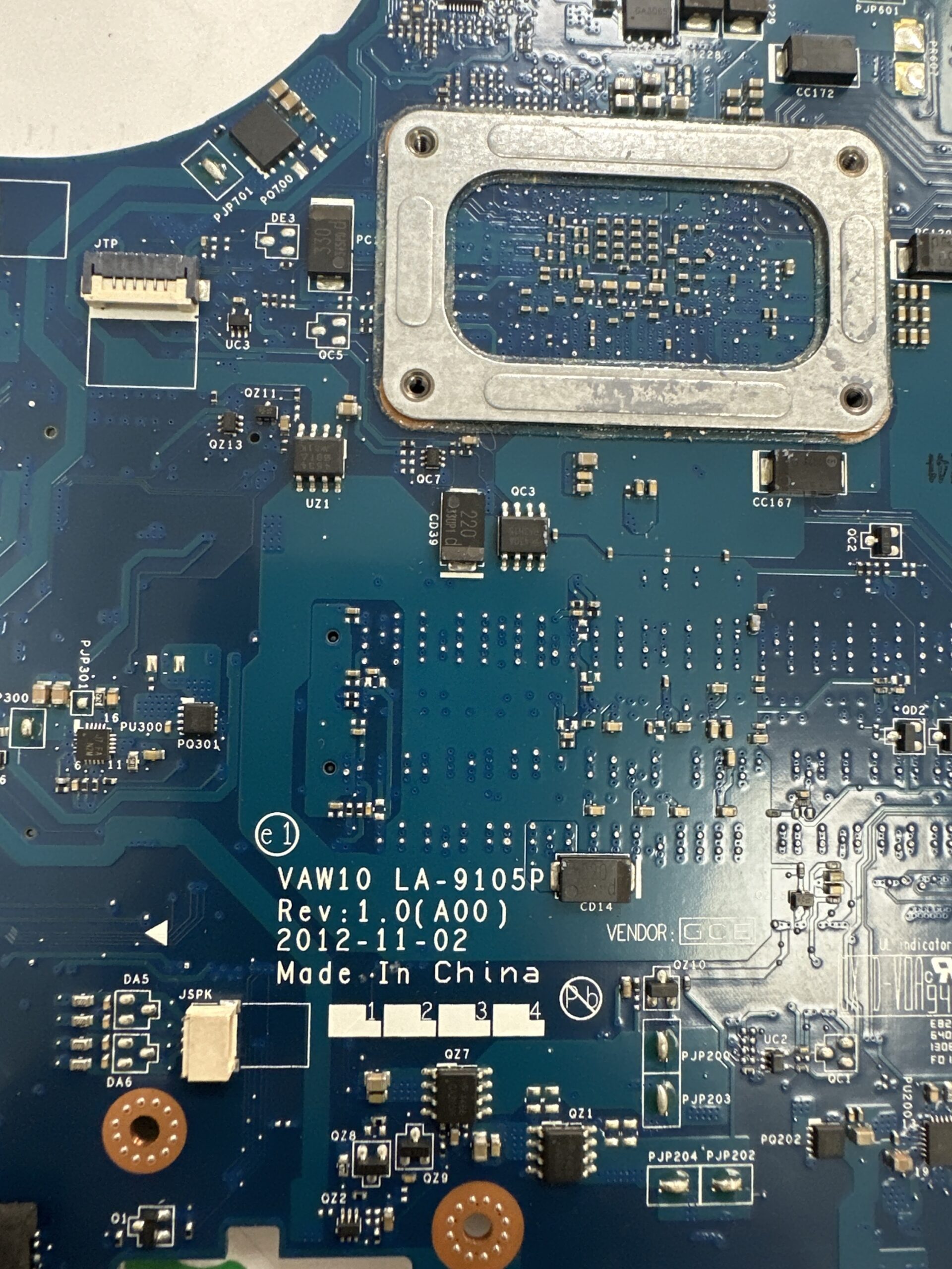 DELL Inspiron 3721 LA-9105P anakart i3 gpu - Görsel 3