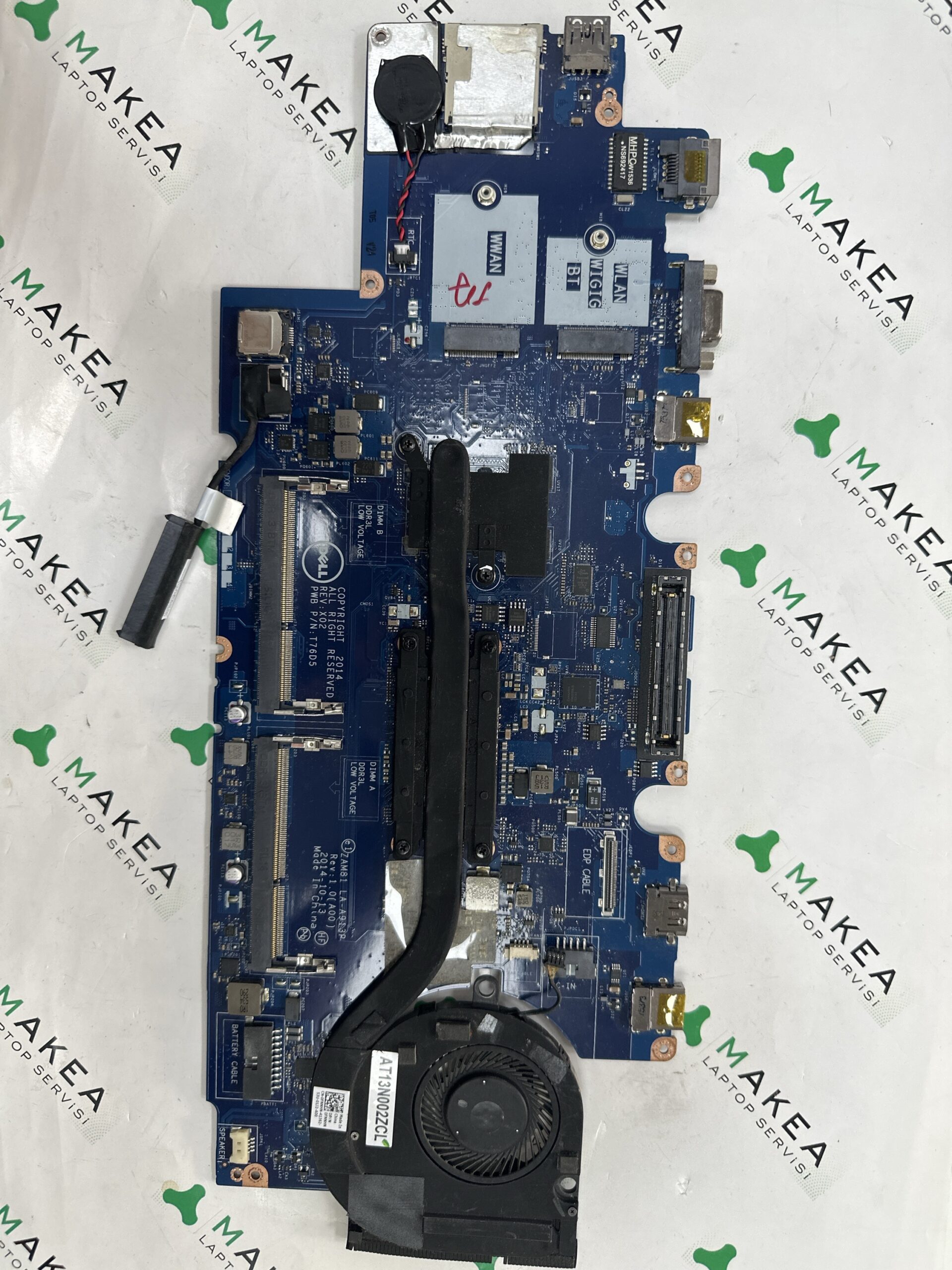 DELL Latitude E5550 Laptop anakart I7-5600U ZAM81 LA-A913P gpu
