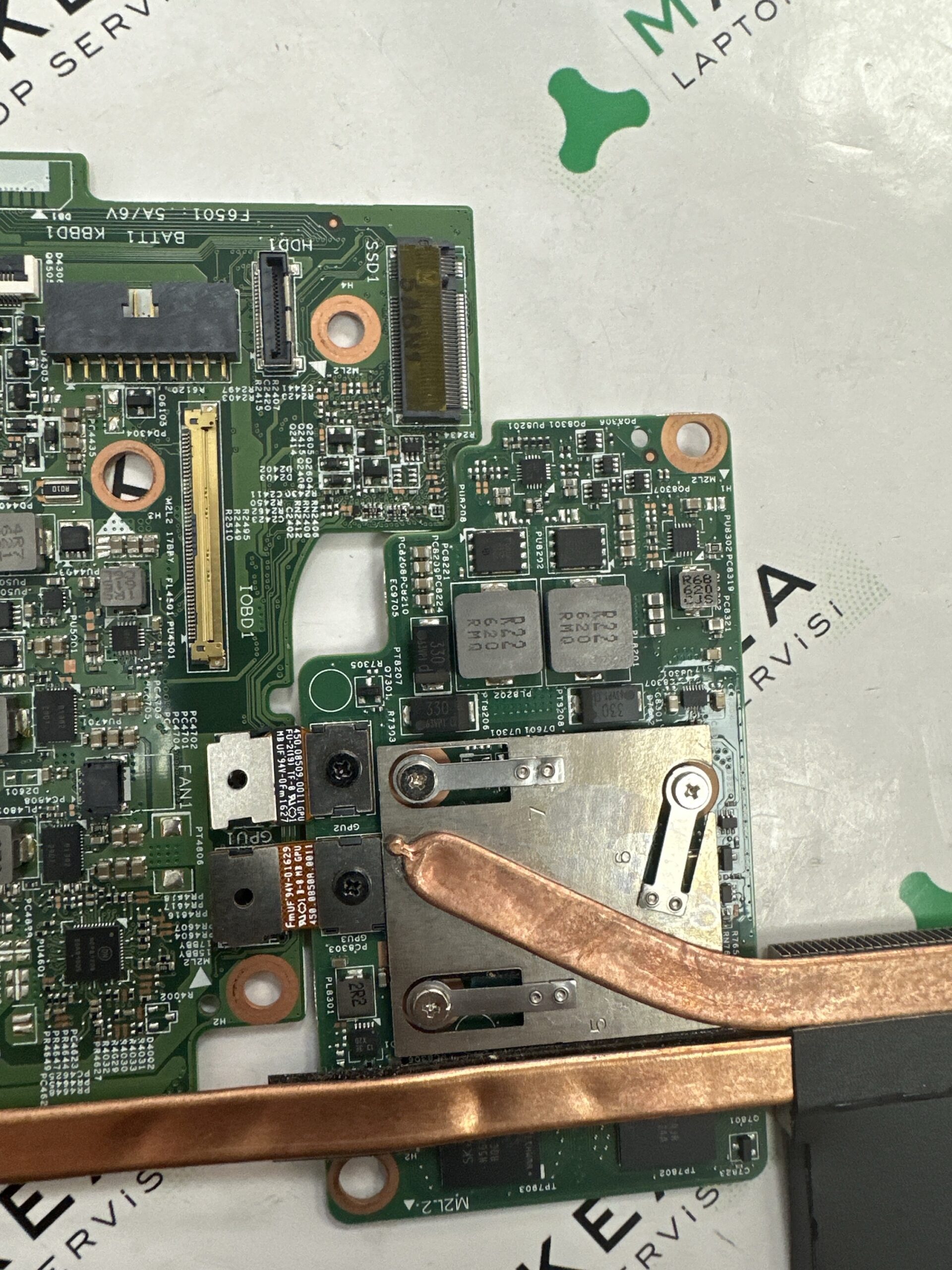 Dell Inspiron 17 7778 - 7579 uyumlu 940M 2GB ekran kartı 15896-1 STARLORD17 GPU - Görsel 2
