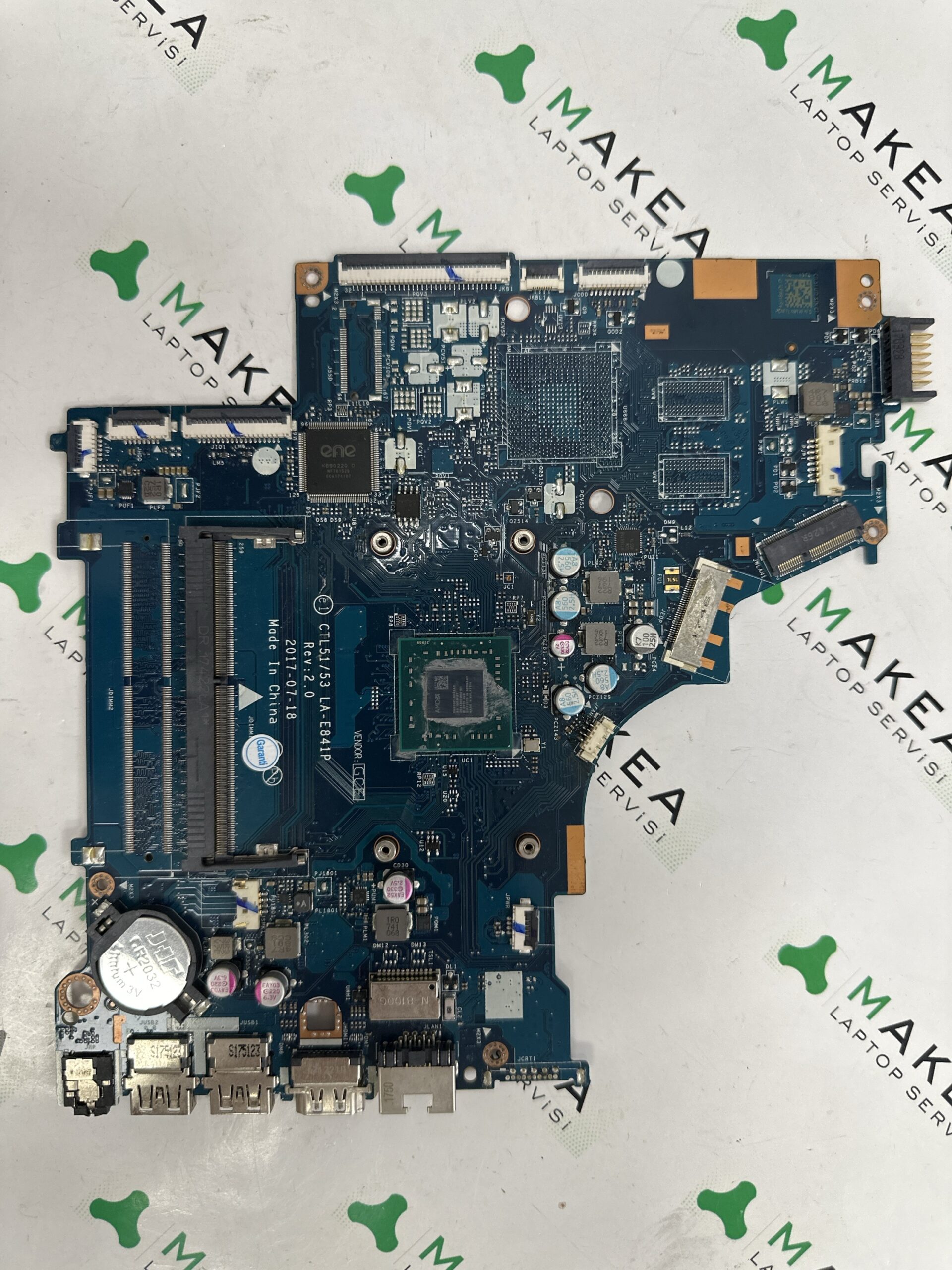 HP 255 G6 15-BW CTL51/53 LA-E841P AMD E2-9000e TPN-C129 ANAKART