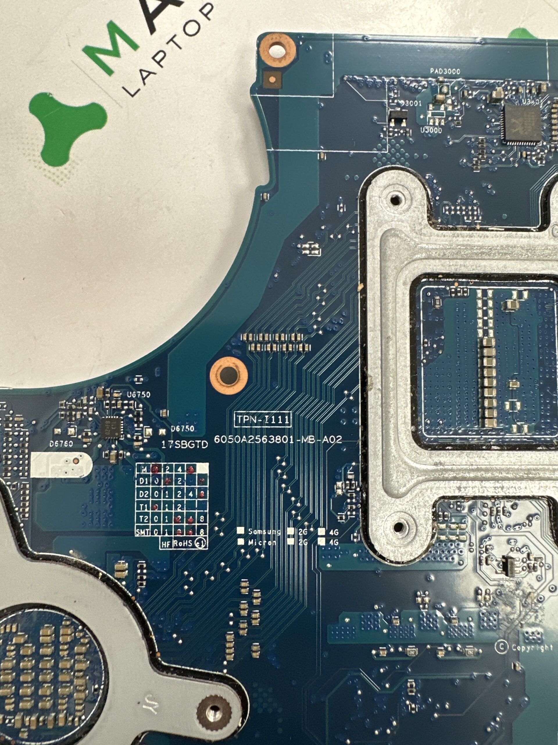 HP 15.6" M6-1158CA Intel anakart LA-8711P - Görsel 2