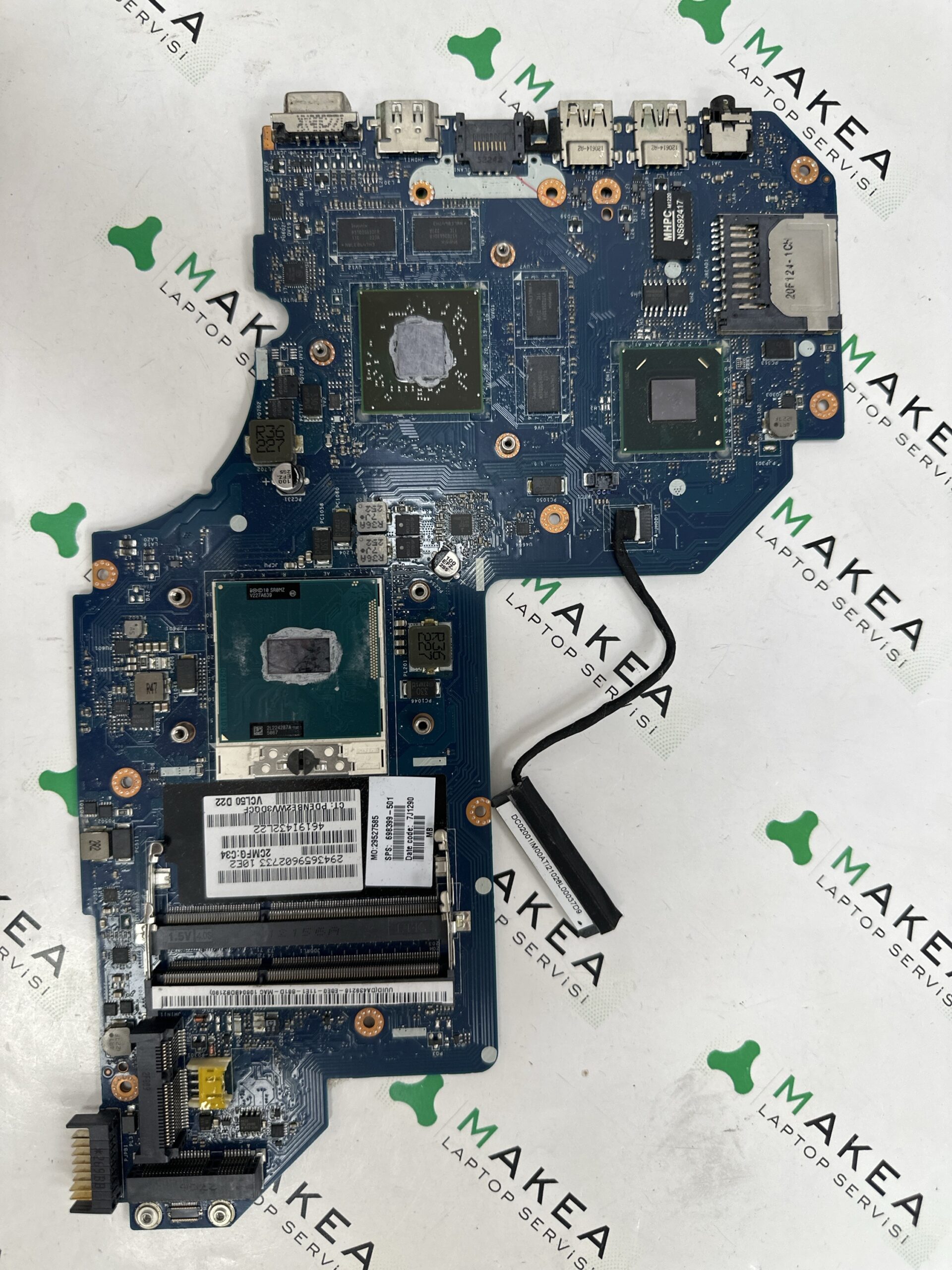 HP 15.6" M6-1158CA Intel anakart LA-8711P