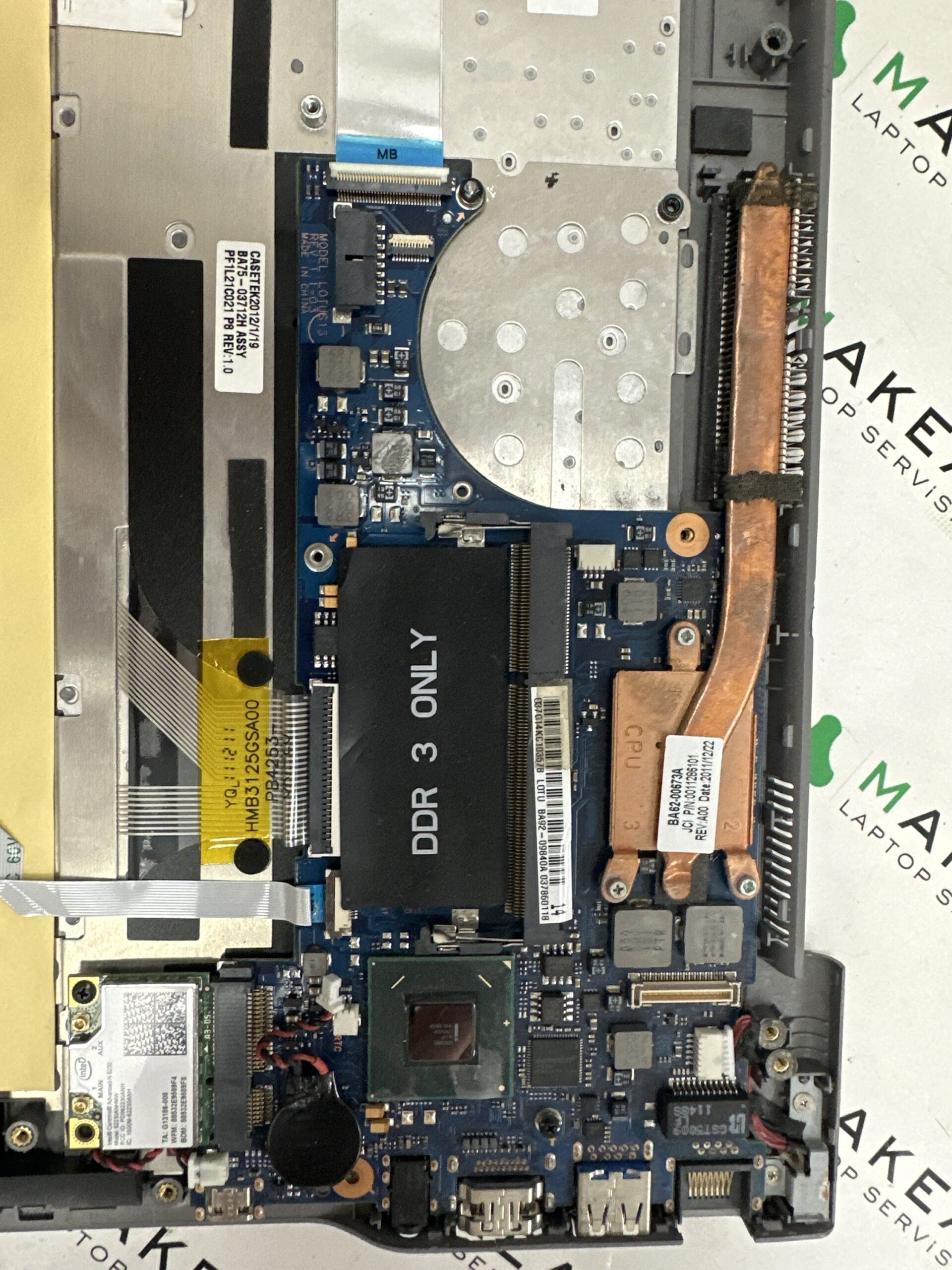 Samsung NP530U3C i5-3317U LOTUS13 1.1 Notebook Anakart