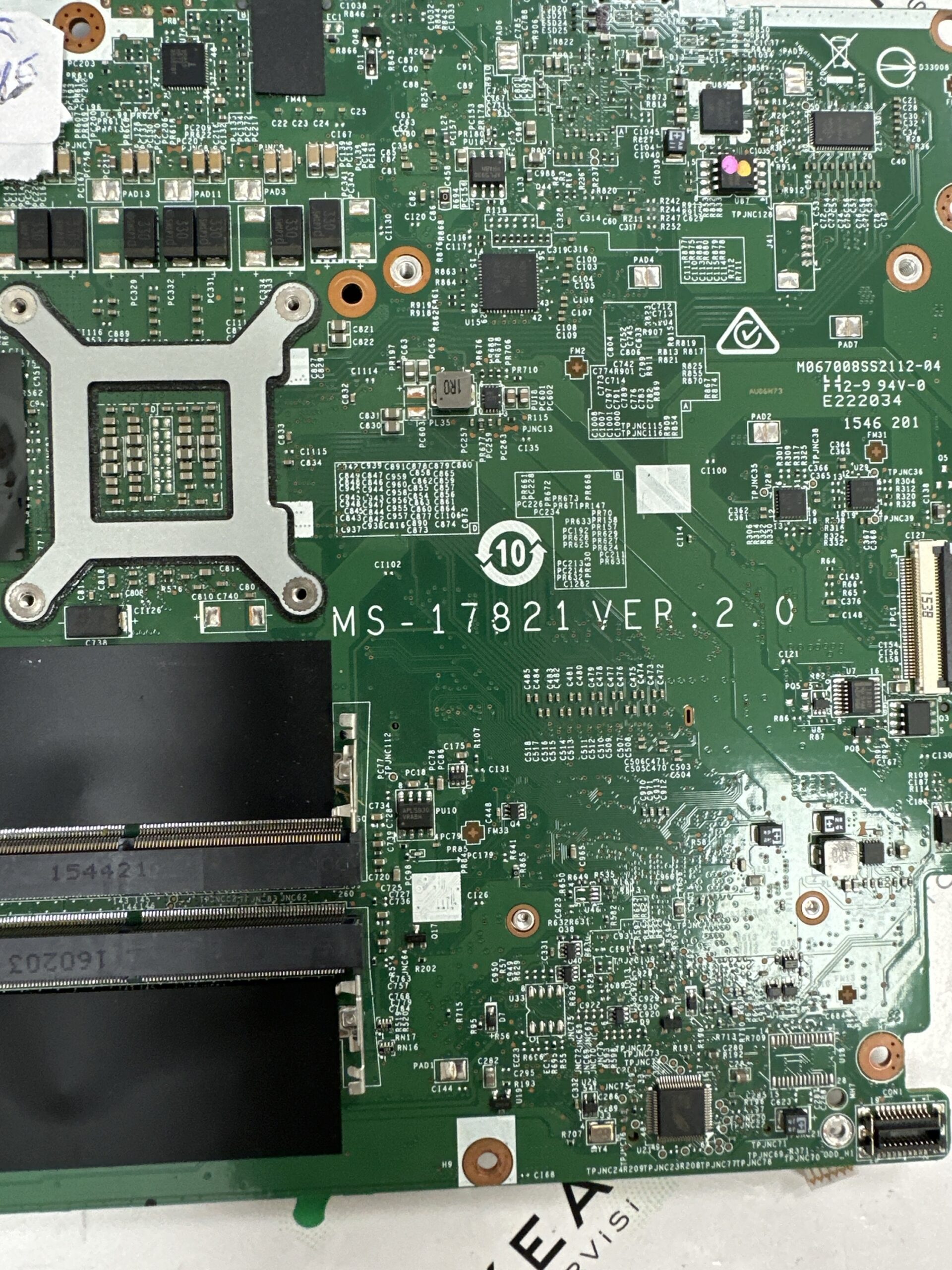 MS-17821 VER:2.0 GT72/ GT72S /2PE/2QE i7 6.Nesil Anakart - Görsel 3
