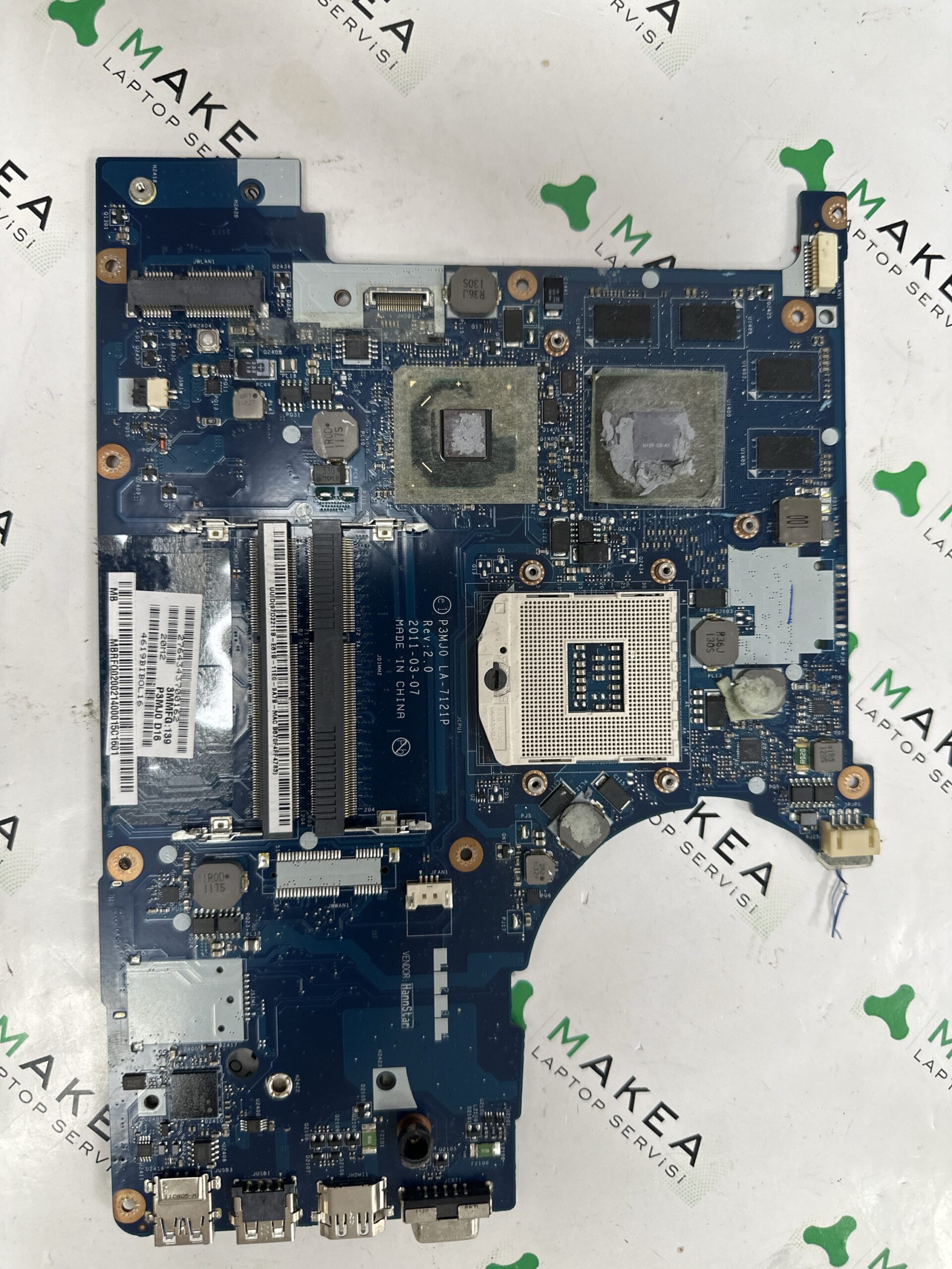 Acer 3830t anakart la-7121p anakart ekran kartli anakart