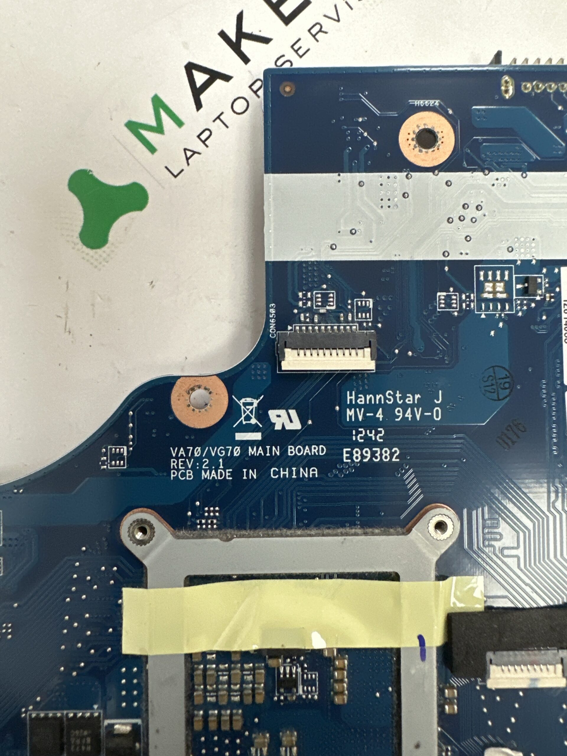 Acer Aspire V3-771 V3-771G V3-731G VA70 VG70 Anakart va70/vg70 rev 2.1 - Görsel 3