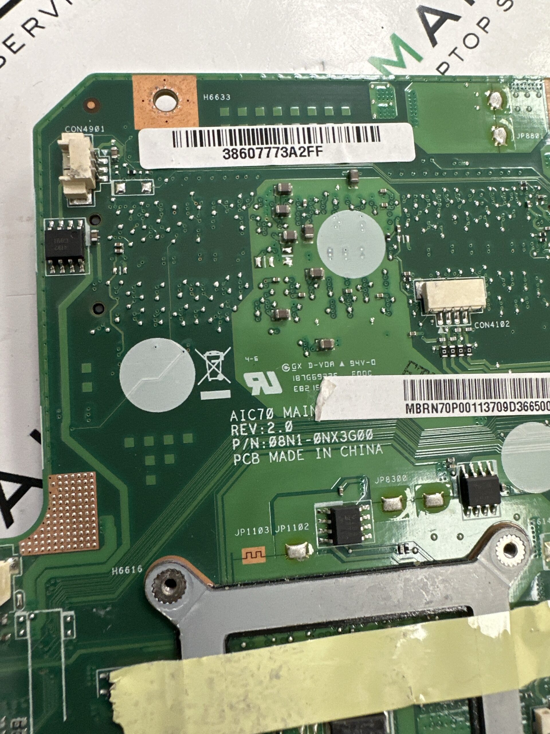 Acer Aspire 7739G Anakart 08N1-0NX3J00 AIC70 - Görsel 3